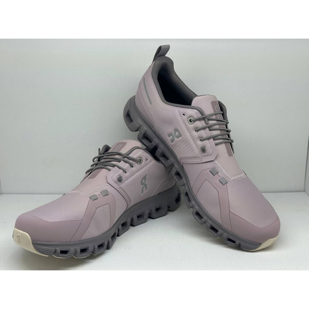 On Cloud 6 Waterproof Mauve Zinc Womens Running Shoes 59.98838 Size 11